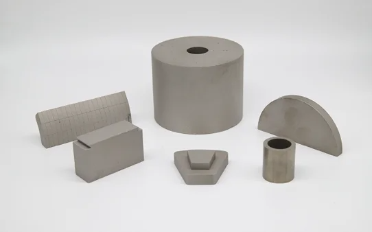 SmCo family demagnetization curves overview