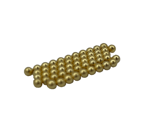 Gold-coated magnet